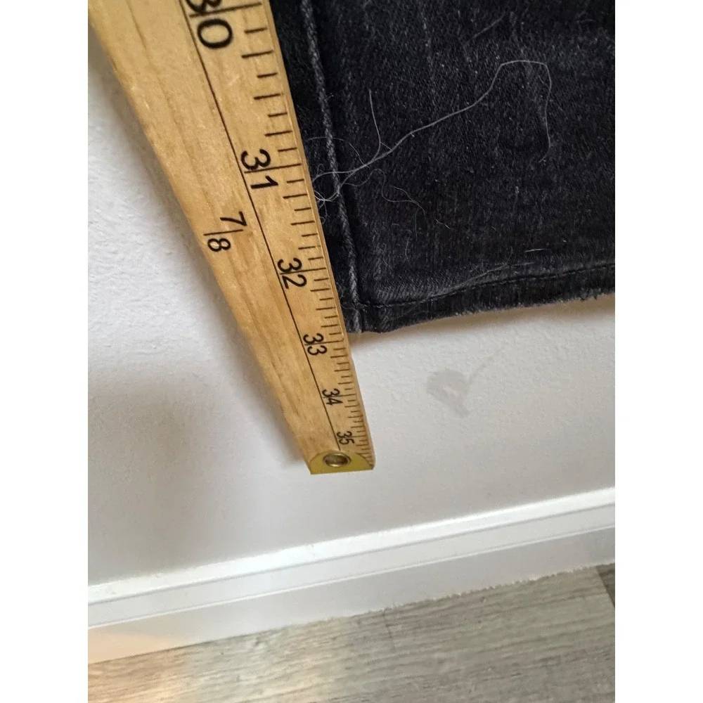 American Eagle Young Money Mens Jeans Ne(x)t Level Flex Distressed Black 35x31